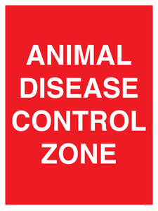 ANIMAL DISEASE CONTROL ZONE